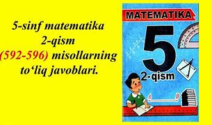 5 Sinf Matematika Javoblari 1 Qism Telegram